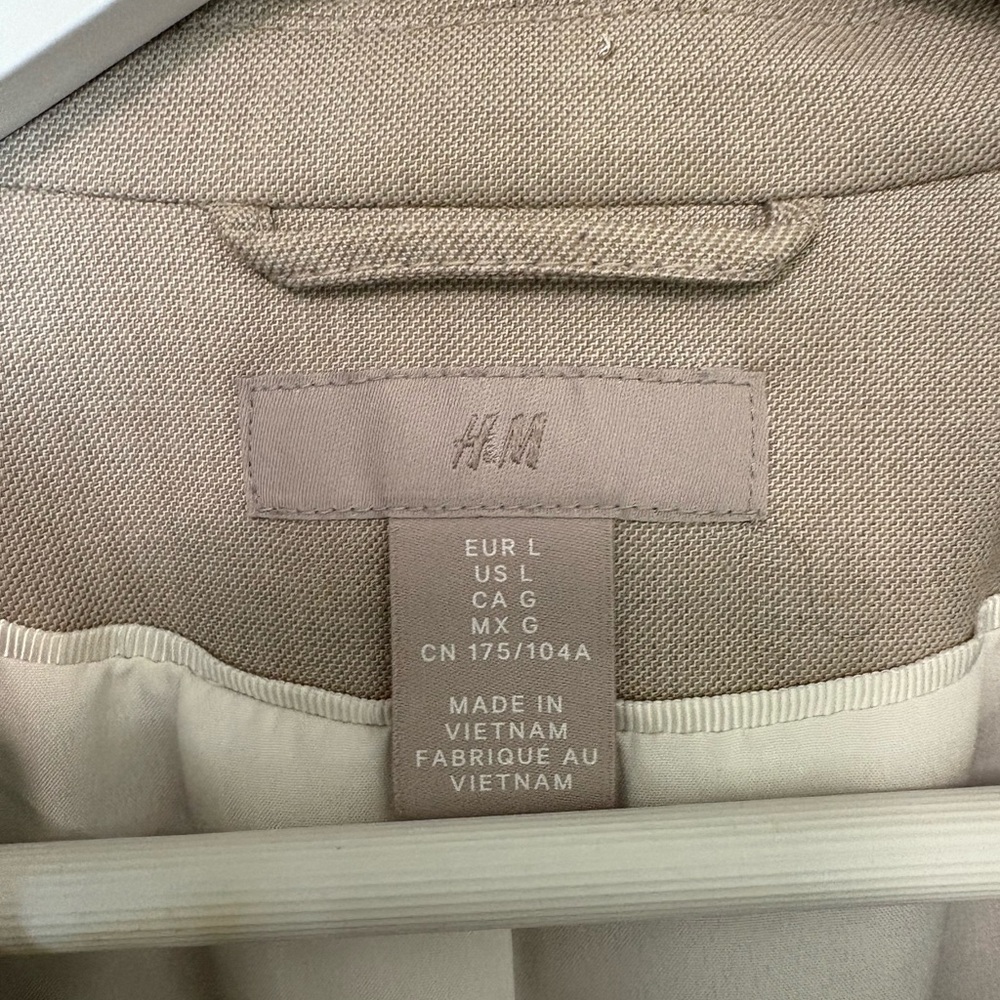 Women's Tan Blazer - Picture 3 of 7